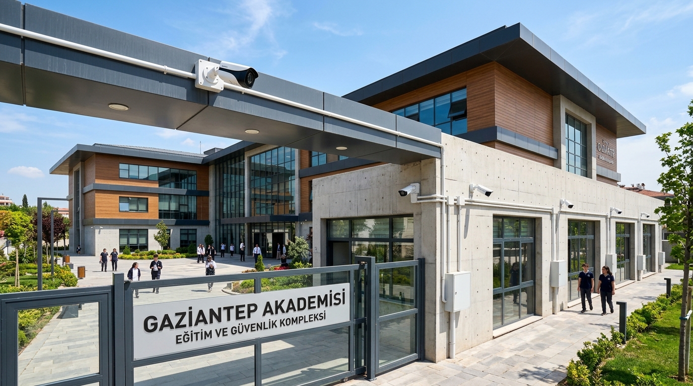 Gaziantep 4. OSB Fabrika 64 Kamera & Fiber Optik Projesi