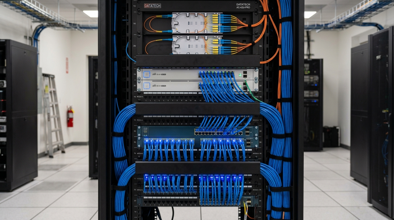 Şehitkamil Sanayi Server Odası & NVR Kabin Altyapı Projesi